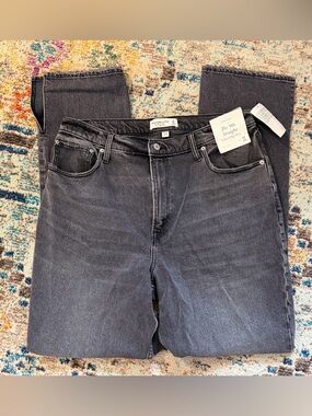 Abercrombie & Fitch the 90s straight ultra high rise curve love jeans
